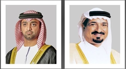 حاكم عجمان وولي عهده يهنئان  ملك الأردن بذكرى استقلال بلاده